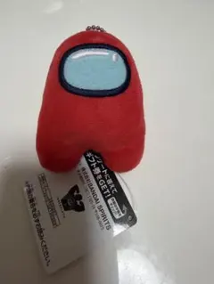 Among Us ボールチェーン付きぬいぐるみ レッド