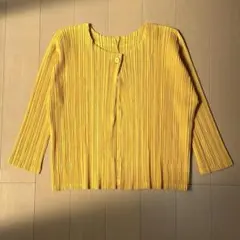 PLEATS PLEASE ISSEY メッシュ カーディガン - メルカリ