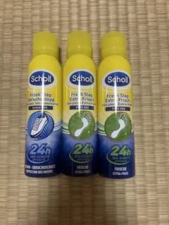 Scholl Fresh Step 消臭スプレー 3本セットのサムネイル