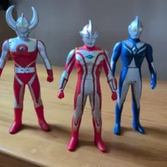 ウルトラマン ソフビ フィギュア 3体セットのサムネイル