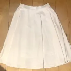 moussy ホワイト フレアスカート Mサイズのサムネイル
