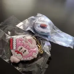 くら寿司　鮮度くんキーホルダー　キキ　エスターバニー　ラバーマスコット　２種