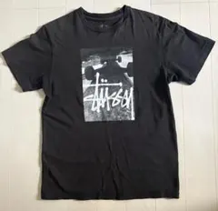 Stussy ステューシー バックプリントTシャツ ブラック - メルカリ