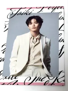 THE REASON フォトカ タイキ 佐藤大樹 TAIKI