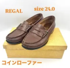n1499 REGAL リーガル コインローファー ブラウン レディースのサムネイル