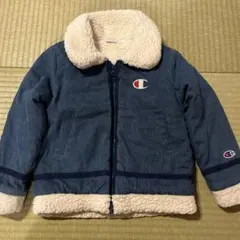 チャンピオン　デニム風ボアジャケット