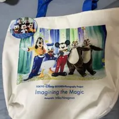 東京ディズニーリゾート トートバッグ 缶バッジ付き