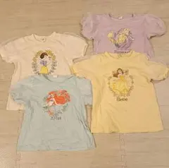 リトシー　プリンセス　Tシャツ 4枚セット　アリエル　ラプンツェル　白雪姫　ベル