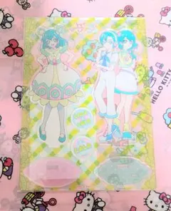 プリキュア プリティスタンドパネル ハルカノゾムミライ - メルカリ