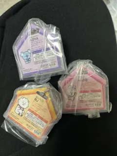 BTS BT21 パッケージチャーム　3つセット