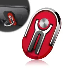 スマホスタンド 車載スタンド サポート 薄型 落下防止 吹き出し口可能 赤