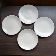 【4枚セット】中皿 15cm 無地 アイボリー 銘々皿 取り皿 和食器 シンプル