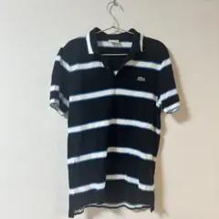 Lacoste ストライプ ポロシャツ
