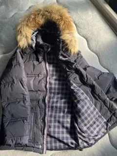 BURBERRY BLACK LABEL ダウンジャケット ネイビーM