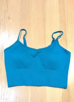 ヨモ ヨガブラトップLサイズターコイズブルー