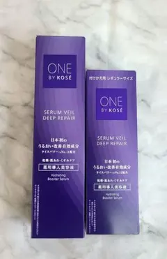 【新品未開封】ONE BY KOSÉ セラムヴェール 本体＋付け替えセット