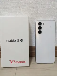 【未使用に近い】nubia S 5G A403ZT ホワイト