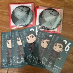 86 エイティシックス 8.6周年記念 メタリック缶バッジ ライデン