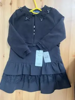 プ*r様 ショパン　ワンピース　冠婚葬祭　90 80 ボレロ