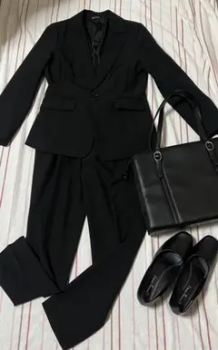 就活　ビジネス　リクルートスーツ　セット　13AR 黒　リクルートバッグ