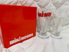 ミキハウス　グラス２個セット（箱付き）