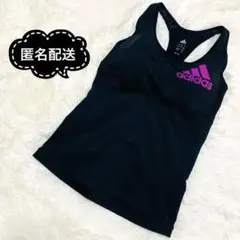 adidas アディダス　ブラトップ　スポーツウェア　ヨガピラティス　ブラック