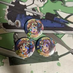 BanG Dream!Poppin'Party山吹沙綾缶バッジ3個セット