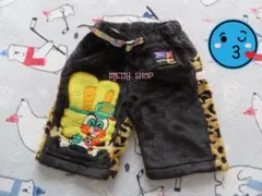 JAM ジャム ❊ヒョウ柄テンチョー モコモコハーフパンツ.120cm