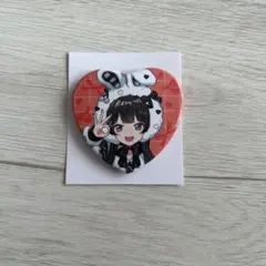 にじさんじ 月ノ美兎 Cherry Cherish ハート型缶バッジ
