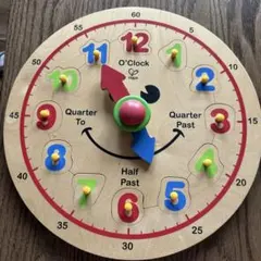 Hape 知育時計 パズル 木製のサムネイル