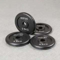 iROTEC アイアンプレート 2.5kg 4枚セット