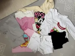 キッズ服セット（Tシャツ、ショートパンツなど）