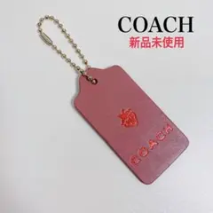 coach 2025年購入　いちご　バッグチャーム　未使用 COACH（コーチ） キーホルダー レジン メタル ストロベリー いちご 苺