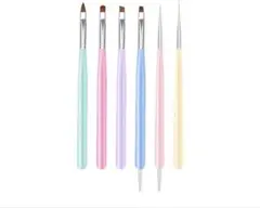 ネイルブラシ初心者セット＆ネイルチップのサムネイル