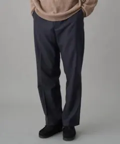 新品タグ付】YOKE ヨーク ウール ストレート スラックス パンツ