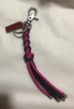 BOTTEGA VENETA レザー キーホルダー パープル - メルカリ