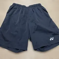 黒 ハーフパンツ ウエストゴム ポケット付き