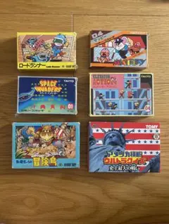 ファミコンソフト 6本セット