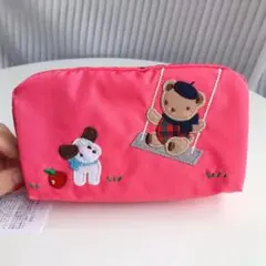 レスポートサック familiar ピンク 小銭入れ ポーチ