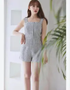 herlipto summer tweed peplam top - メルカリ