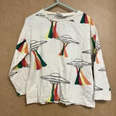 ZAPA UFOプリント長袖Tシャツ 2-3歳