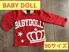 BABY DOLL ベビードール　長袖Tシャツ 90サイズ