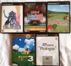 PlayStation2ソフト5本まとめ売り