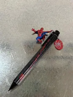 SPIDERMAN スパイダーマン　フィギュア付き　シャープペンシル 本体のサムネイル