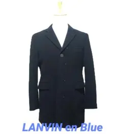 未使用品！シルク混 LANVIN en Bleu ランバン 高級チェスターコート 2025年最新】LANVIN en Bleu メンズ チェスターコートの人気