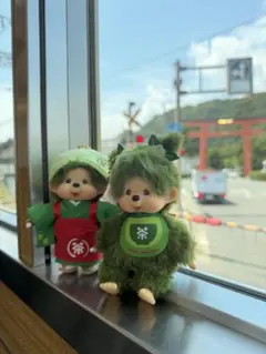 モンチッチ、嵐山限定、4点セット、茶摘みモンチッチ モンチッチ、嵐山限定、4点セット、茶摘みモンチッチ | Mercari