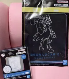 ポケモン一番くじ　メガシンカ　ルカリオセット
