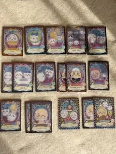 ちいかわウエハースラッキーカードコレクション15枚セット+おまけ