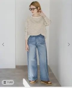 Spick and Span ボートネックバックタックプルオーバーのサムネイル