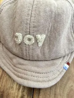 JOY刺繍ベージュキャップ 44cm tete a tete